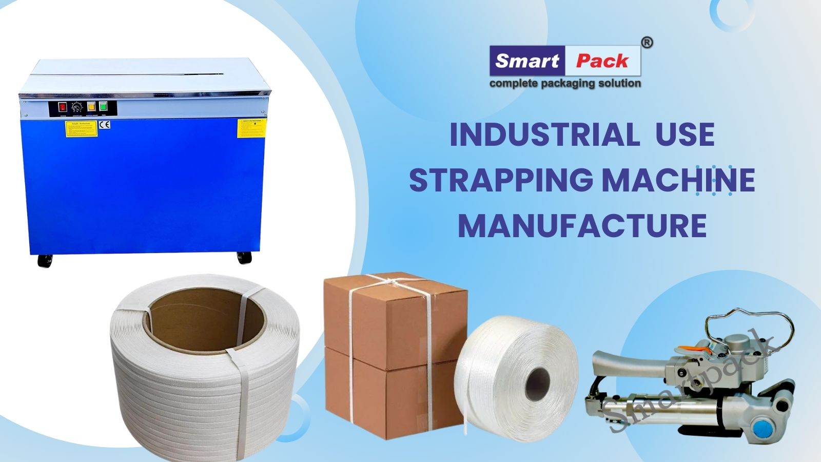 different types of Box strapping machines
