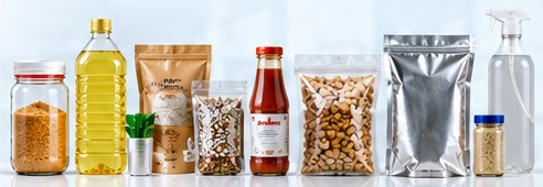 Jars, bottles, pouches and packs that Smart Pack machines can be customized for