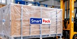 Packed machine ready for delivery