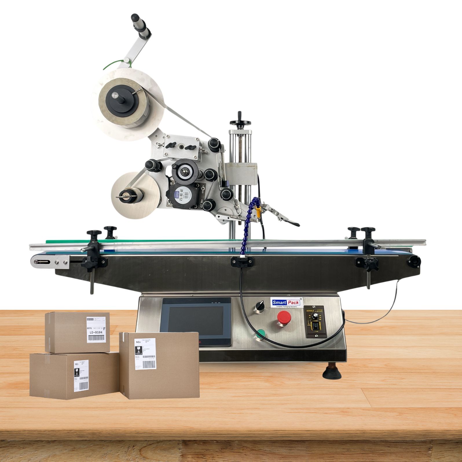 Automatic Flat Surface Labeling Machine