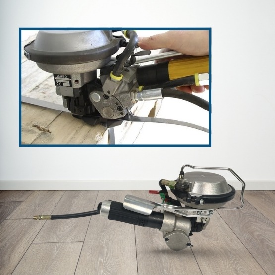 Pneumatic Strapping Tool for MS strip