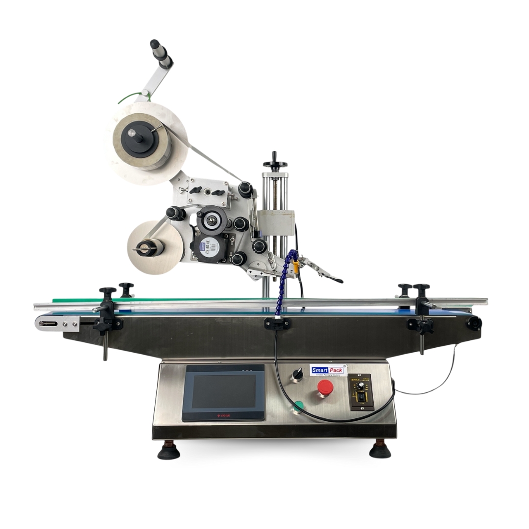 Automatic Flat Surface Labeling Machine